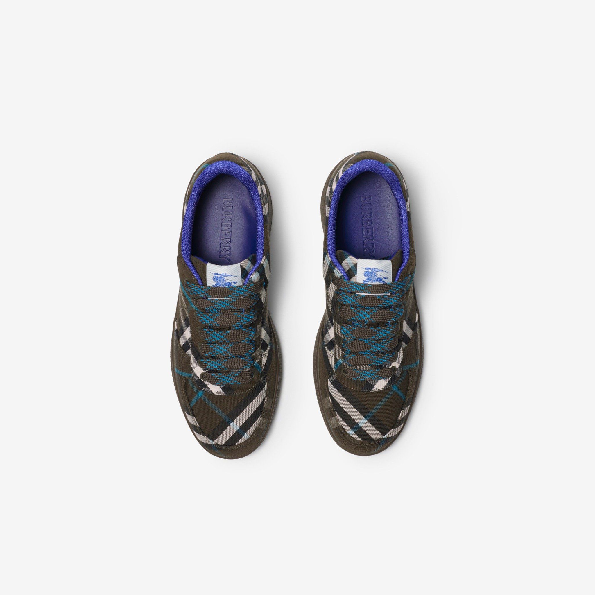  Giày Nam Burberry Check Terrace Sneakers 'Snug' 