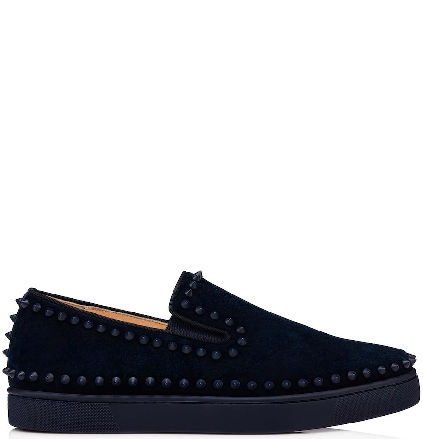 Louboutin Pik Boat Giày Lười Christian Louboutin Pik Boat Flat Màu