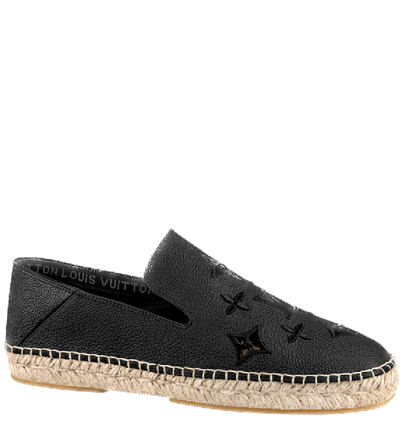  Giày Nam Louis Vuitton Bidart Espadrilles 'Black' 