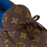  Giày Nam Louis Vuitton LV Driver Moccasins 'Blue' 