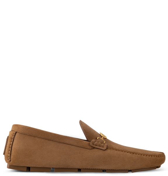  Giày Nam Louis Vuitton LV Driver Moccasins 'Cognac' 