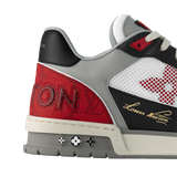  Giày Nam Louis Vuitton Trainer Low 'Velcro Strap' 