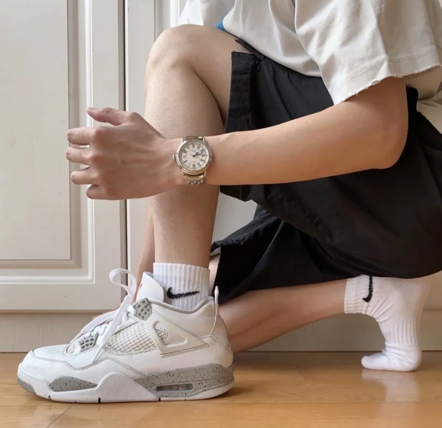 jordan 4 retro white oreos