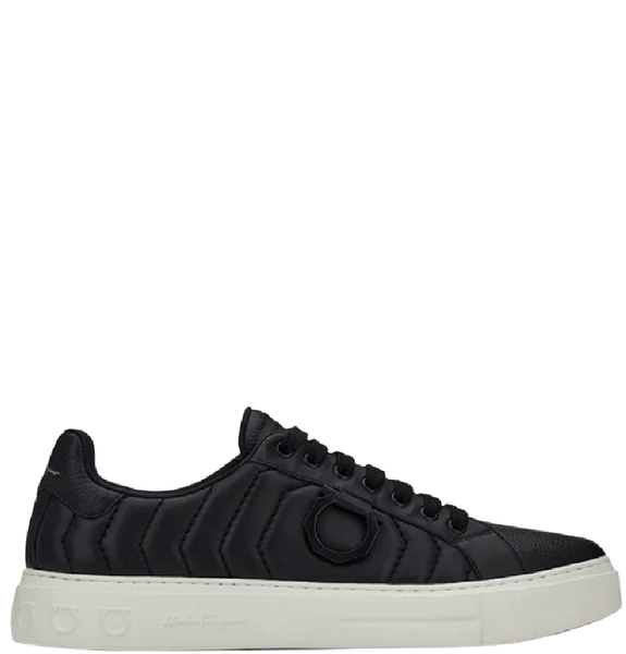  Giày Nam Salvatore Ferragamo Gancini 'Black' 