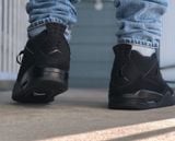  Giày Nike Air Jordan 4 Retro 2020 'Black Cat' 