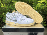  Giày Nike Off-White x Dunk Low 'Lot 01 Of 50' 