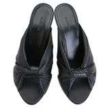  Giày Nữ Balenciaga Drapy Mules 'Black' 