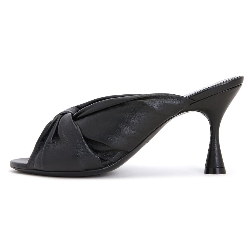  Giày Nữ Balenciaga Drapy Mules 'Black' 