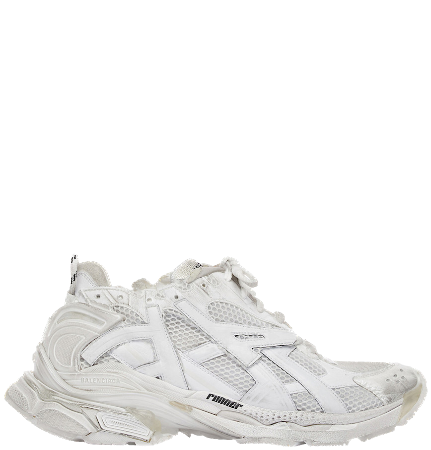  Giày Nữ Balenciaga Runner Trainers 'White' 