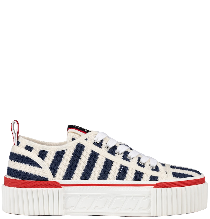  Giày Nữ Christian Louboutin Super Pedro 'Blue' 