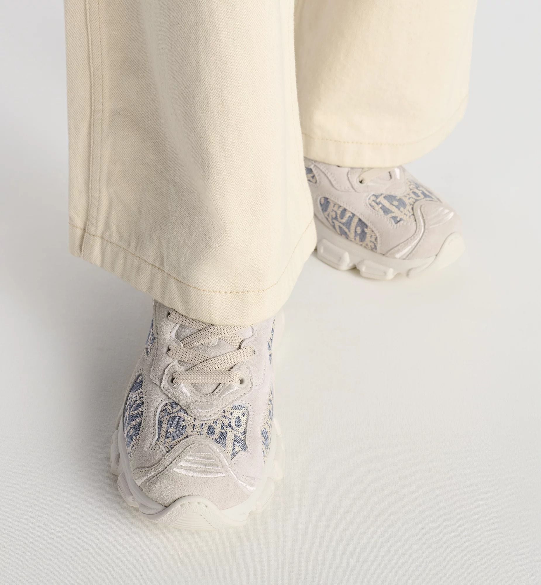  Giày Nữ Dior Vibe Sneaker 'Chambray Blue' 