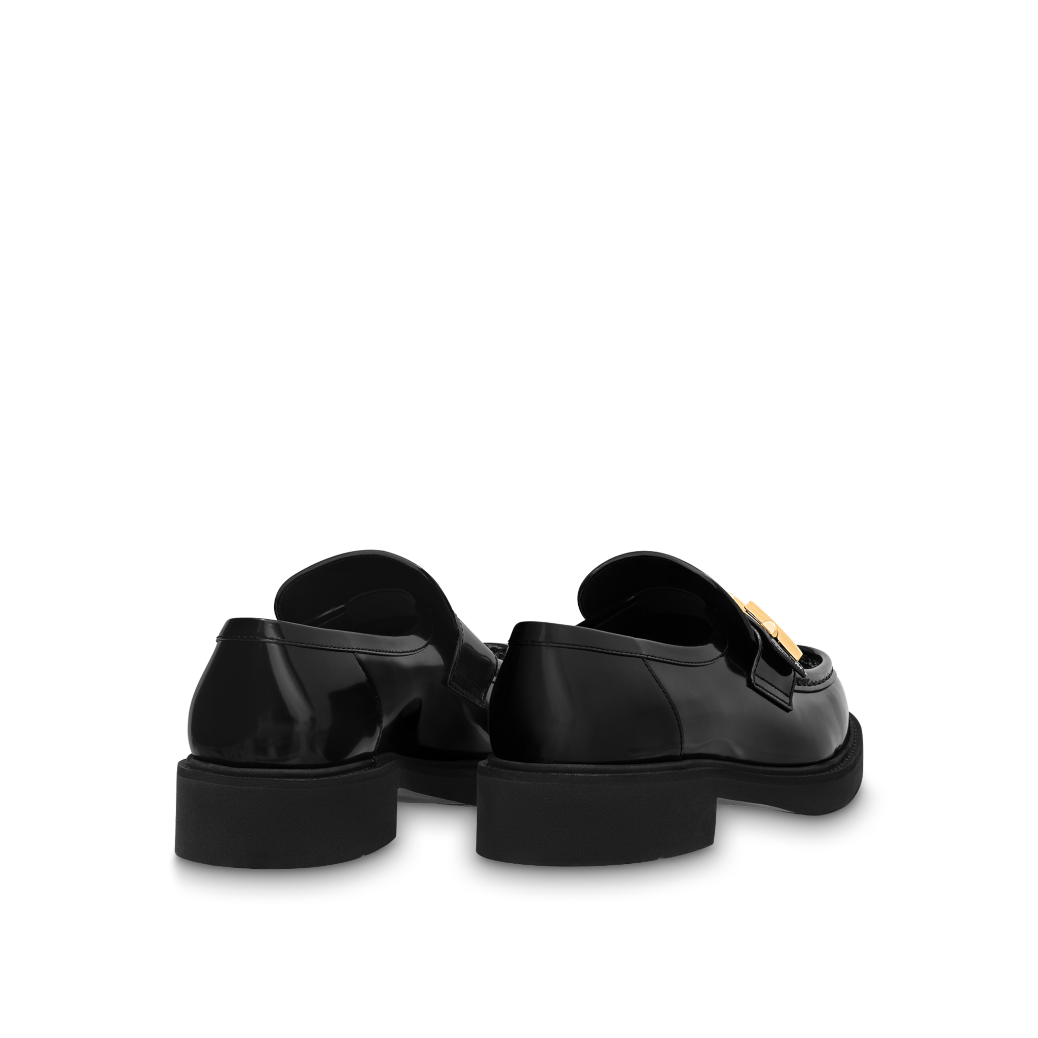  Giày Nữ Louis Vuitton Academy Flat Loafer 'Black' 