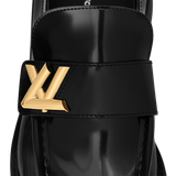  Giày Nữ Louis Vuitton Academy Flat Loafer 'Black' 