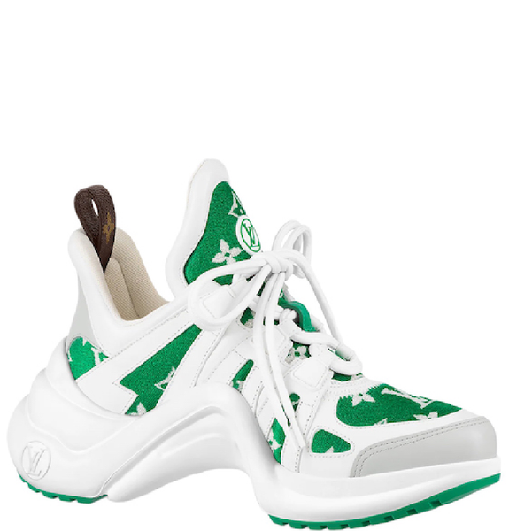  Giày Nữ Louis Vuitton LV Archlight Trainers 'Green' 
