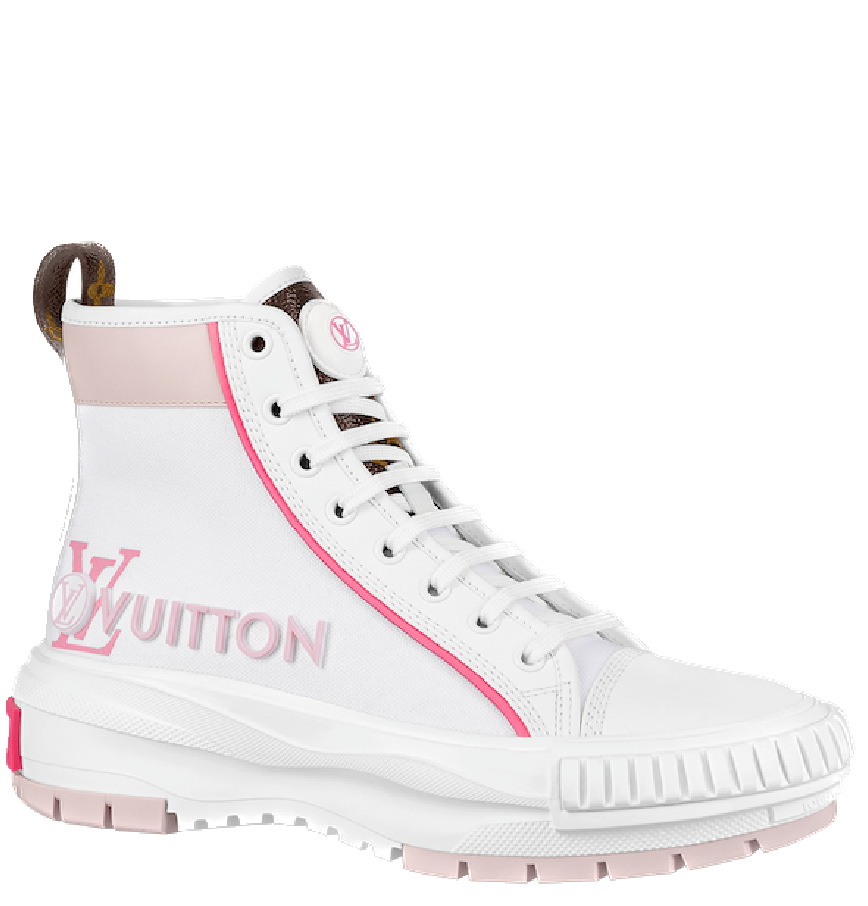 Giày Nữ Louis Vuitton LV Squad Trainer Boots 'Pink' 1AACV4 – LUXITY