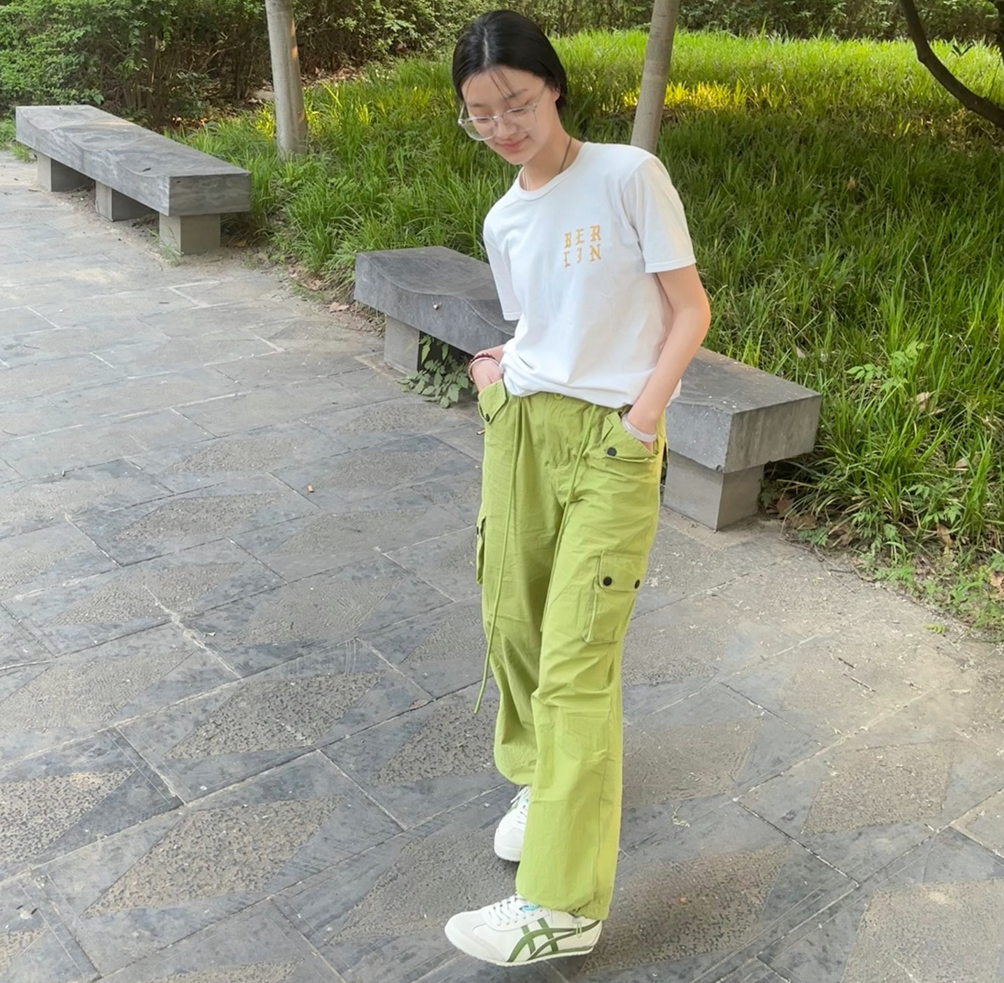  Giày Onitsuka Tiger Mexico 66 'Cream Green' 