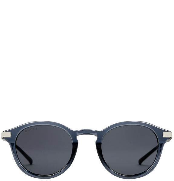  Kính Gucci Round Frame Sunglasses 'Blue' 