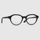  Kính Gucci Round Optical Frame 'Black' 