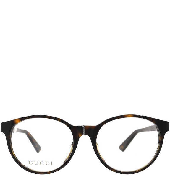  Kính Nữ Gucci Tortoise Oval Eyeglass 'Frames' 