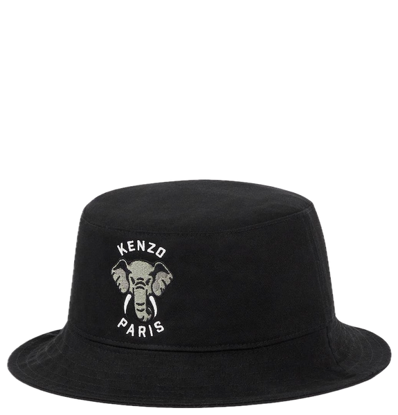  Mũ Kenzo Varsity Cotton Bucket Hat 'Black' 