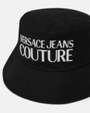  Mũ Versace Jeans Couture Logo Bucket Hat 'Black' 
