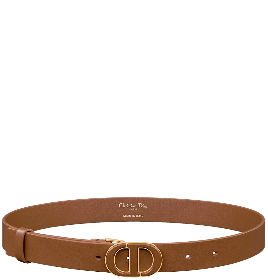  Thắt Lưng Nữ Dior 30 Montaigne Belt 'Brown' 