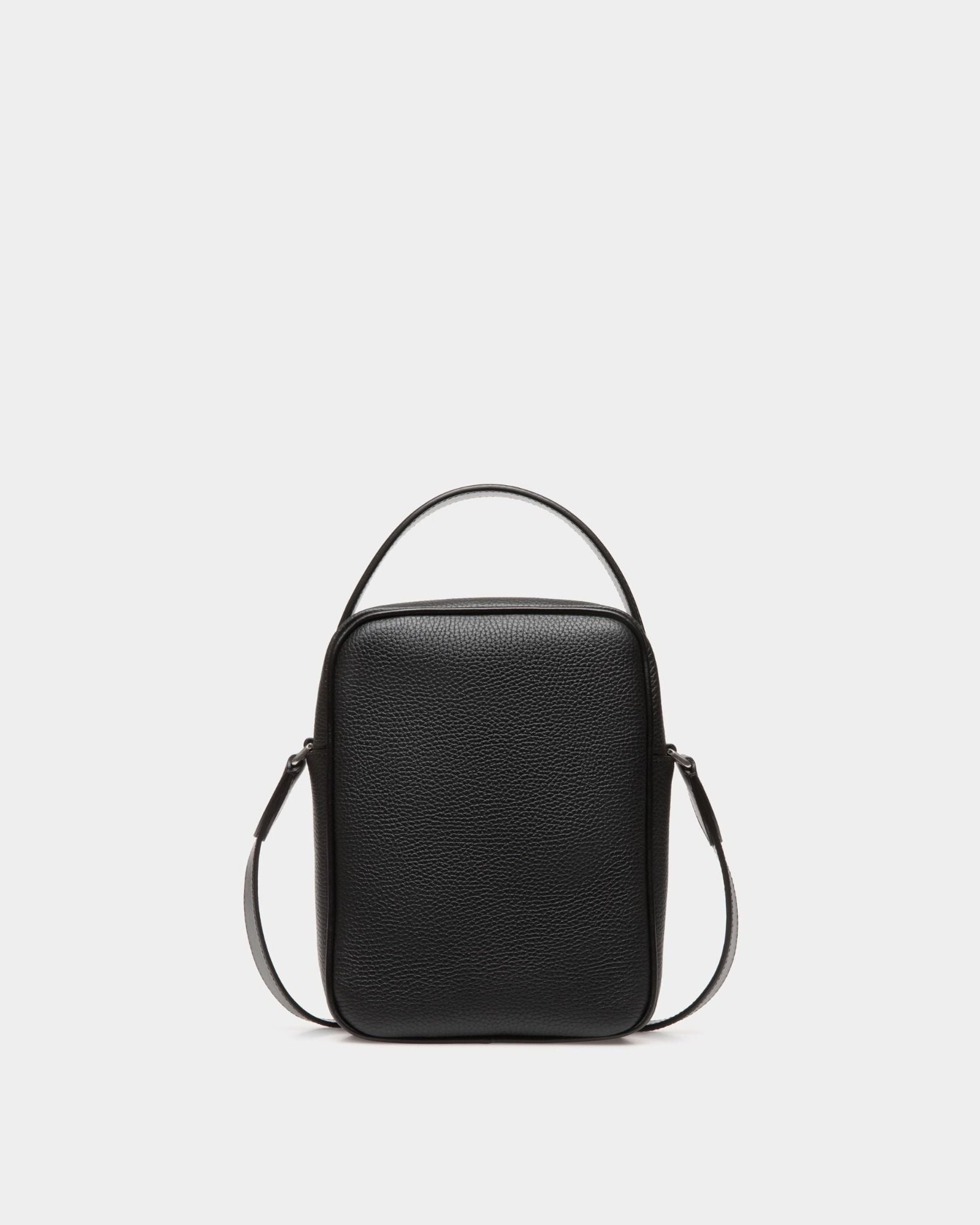  Túi Bally Oeden Crossbody Bag In Leather 'Black' 