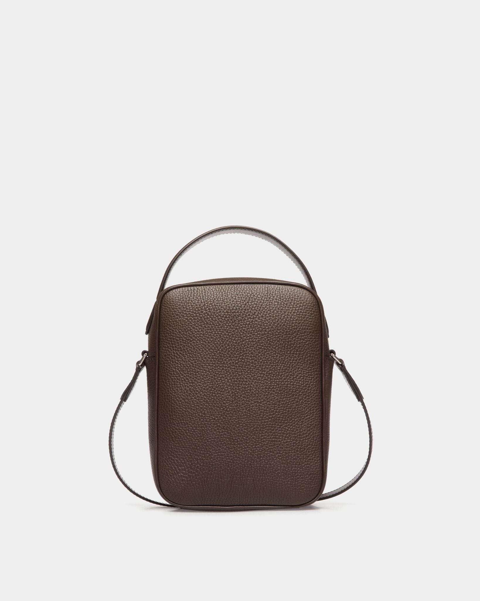  Túi Bally Oeden Crossbody Bag In Leather 'Ebano' 