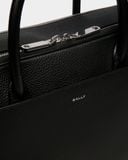  Túi Nam Bally Oeden Briefcase In Leather 'Black' 
