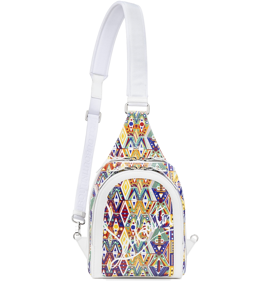  Túi Nam Christian Louboutin Loubifunk 'Bianco' 