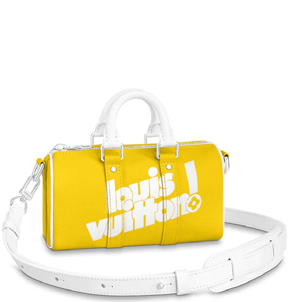  Túi Nam Louis Vuitton Keepall XS 'Yellow Leather' 