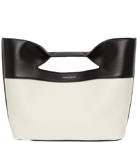  Túi Nữ Alexander McQueen Bow 'Black White' 