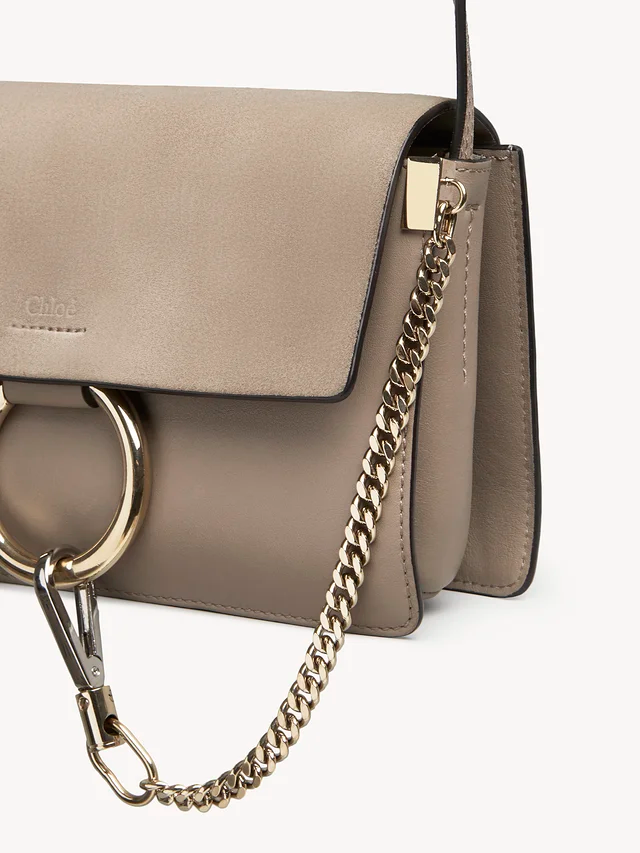  Túi Nữ Chloe Faye Suede Calfskin 'Tan' 