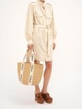  Túi Nữ Chloe Large Woody Basket 'White' 