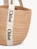  Túi Nữ Chloe Large Woody Basket 'White' 