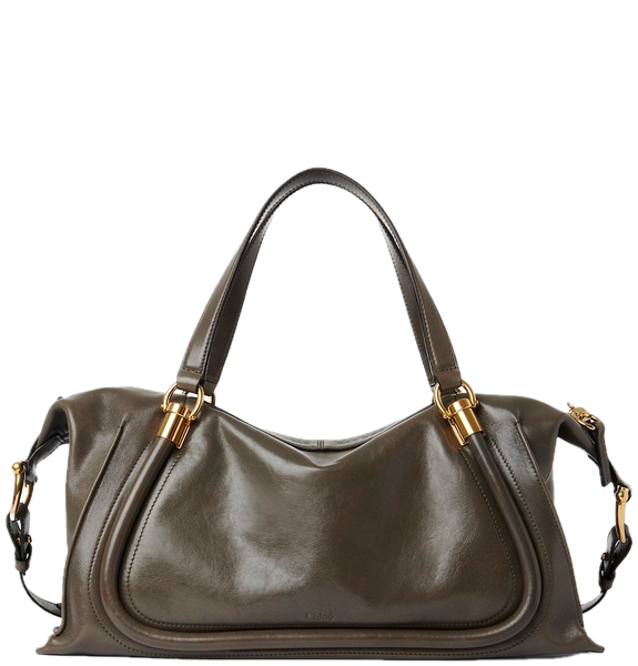  Túi Nữ Chloe Paraty 24 Bag 'Flannel Grey' 
