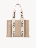  Túi Nữ Chloe Woody Tote Bag 'Musk Grey' 