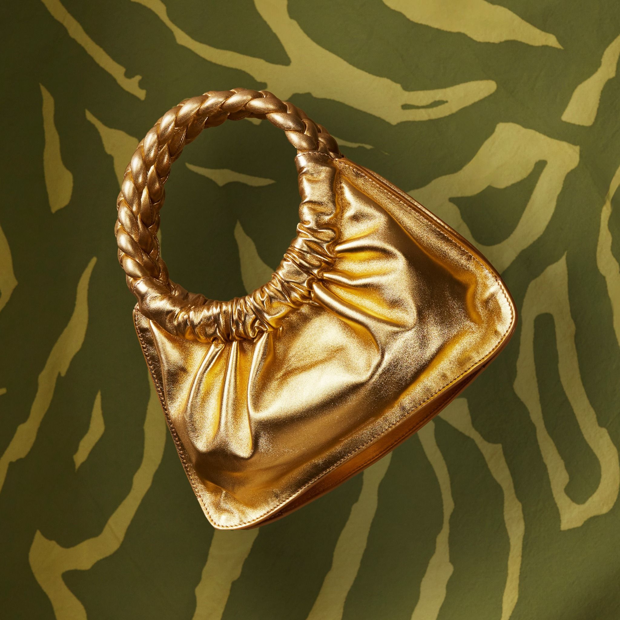  Túi Nữ Christian Louboutin Loubibraid 'Gold' 