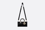  Túi Nữ Dior Medium Lady D-joy Bag 'Black' 