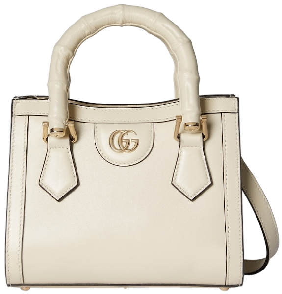  Túi Nữ Gucci Diana Mini Tote Bag 'Ivory' 