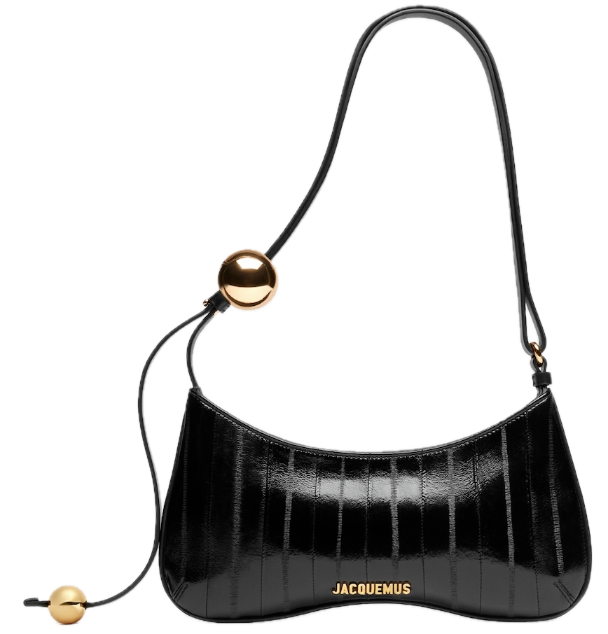  Túi Nữ Jacquemus The Bisou Perle 'Black' 