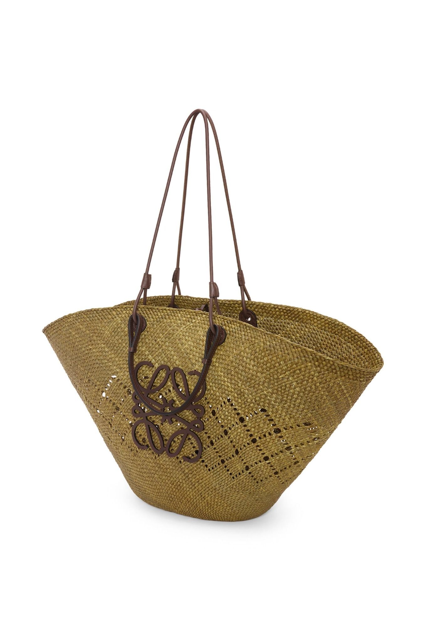  Túi Nữ Loewe Large Anagram Basket Bag 'Olive' 