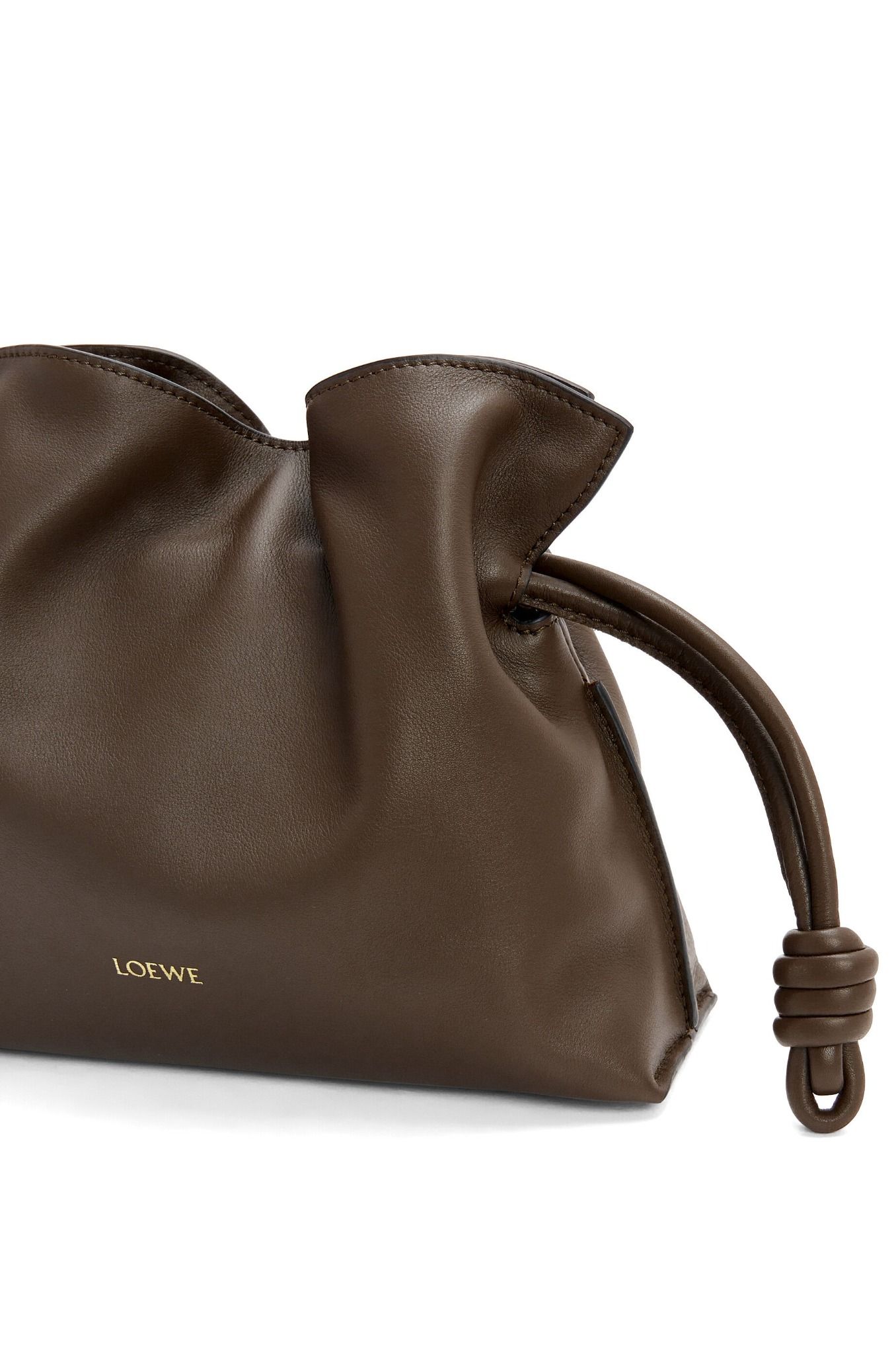  Túi Nữ Loewe Mini Flamenco Clutch 'Chocolate' 