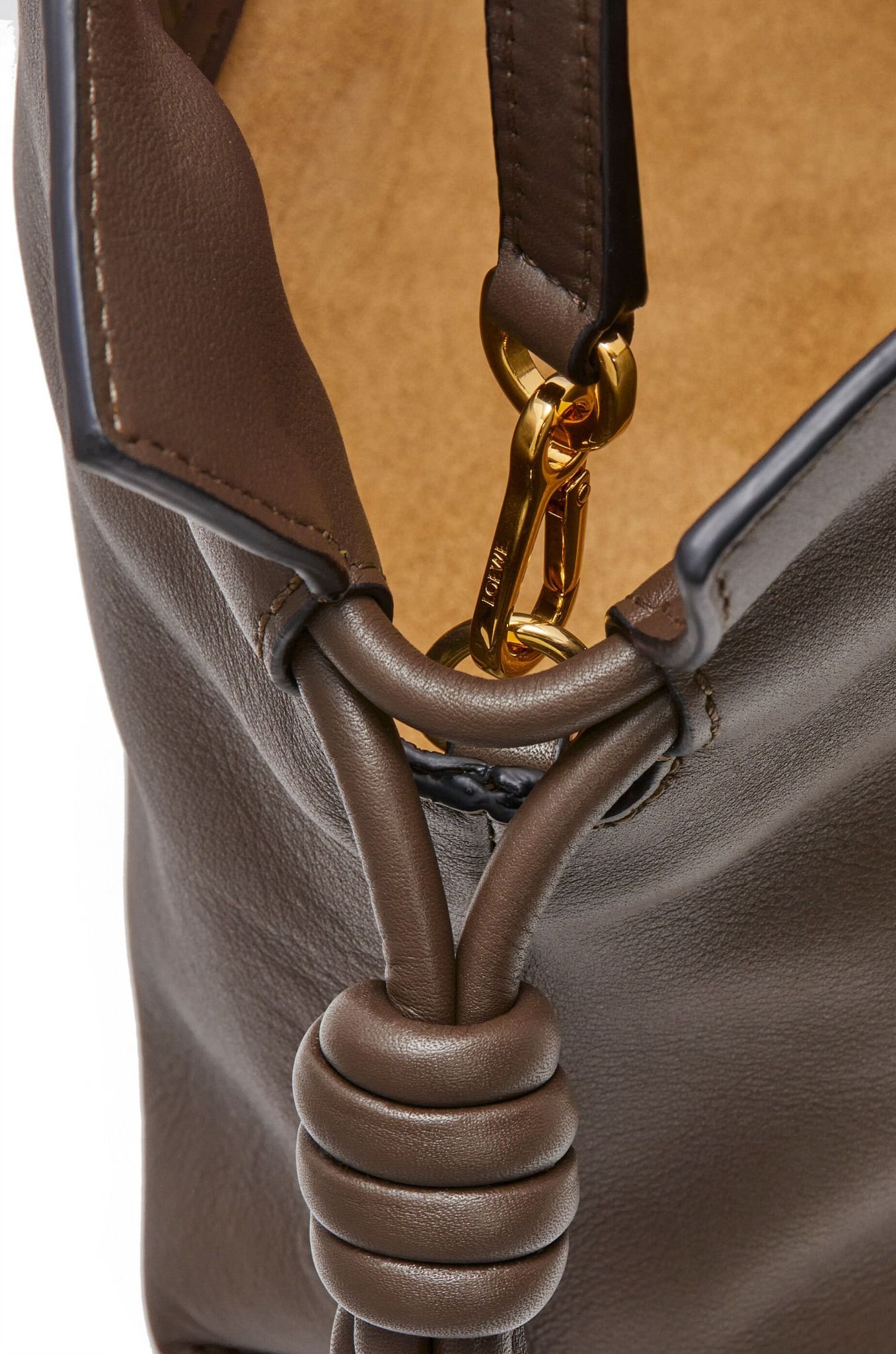  Túi Nữ Loewe Mini Flamenco Clutch 'Chocolate' 