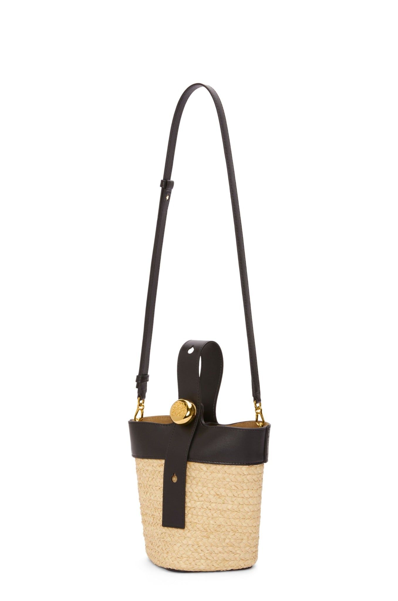  Túi Nữ Loewe Mini Pebble Bucket Bag 'Natural' 