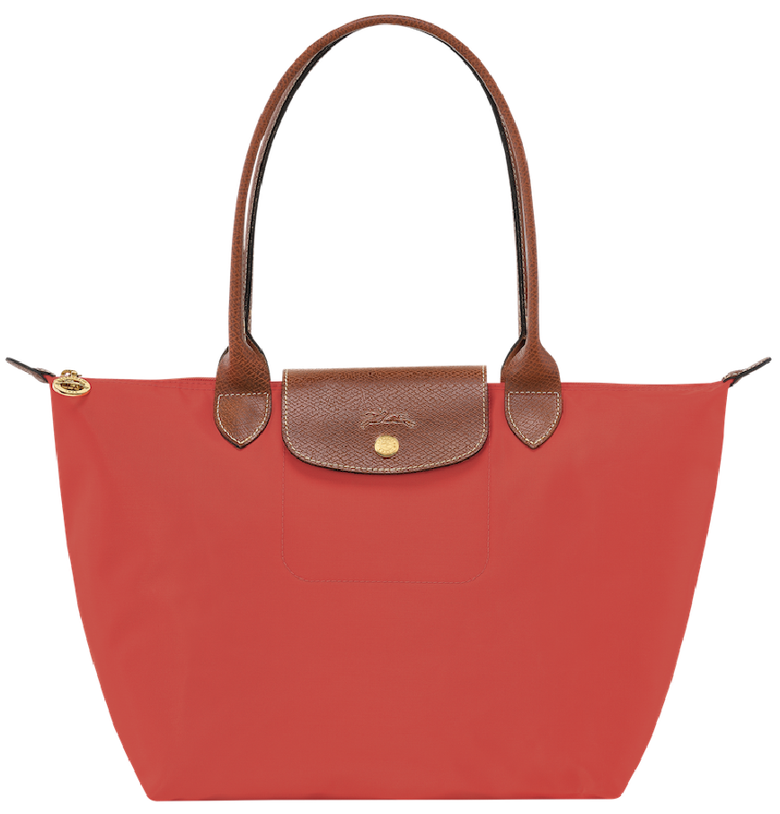  Túi Nữ Longchamp Le Pliage M Tote Bag 'Tomato' 