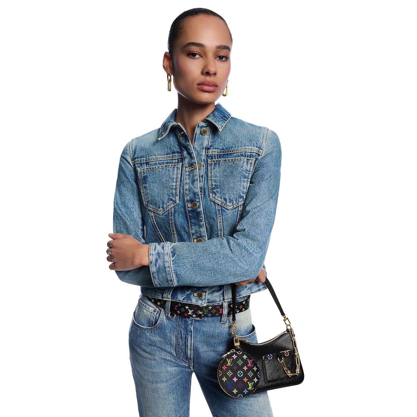  Túi Nữ Louis Vuitton LV x TM Marellini Bag 'Black' 