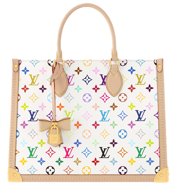  Túi Nữ Louis Vuitton LV x TM OnTheGo MM Bag 'White' 