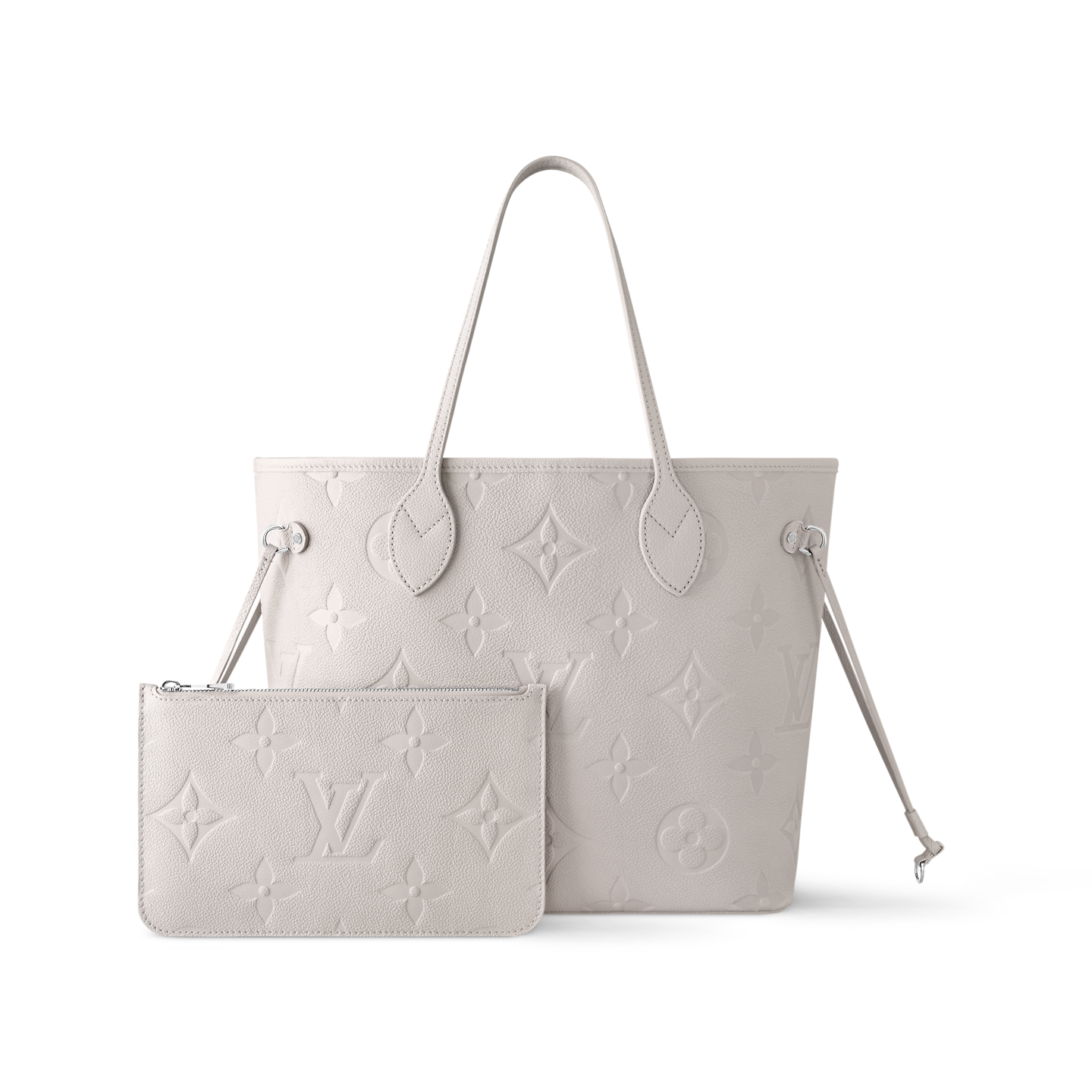  Túi Nữ Louis Vuitton Neverfull MM Bag 'Mist Grey' 