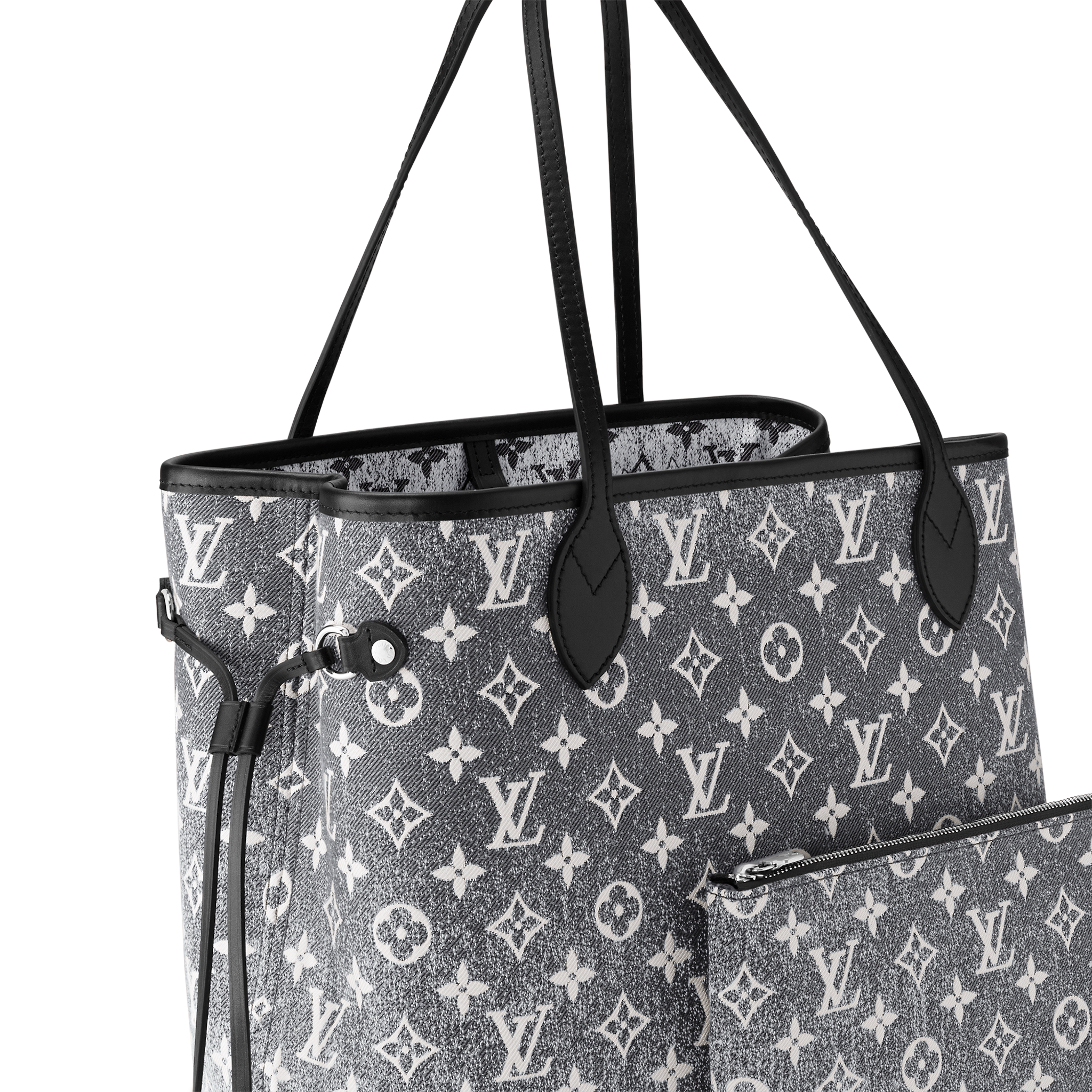 Louis Vuitton Spring in the City Black and White Empreinte Neverfull MM   Madison Avenue Couture